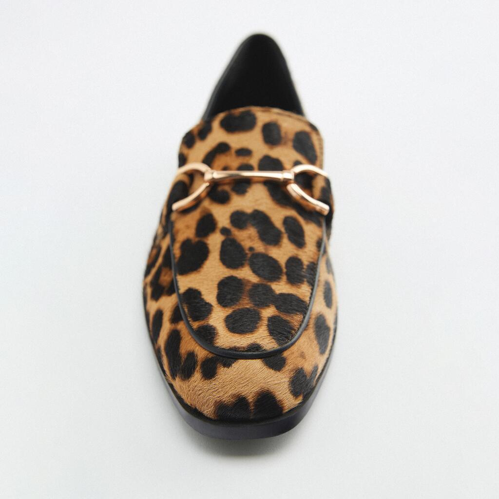 Adrianna - Bold Leopard Loafer