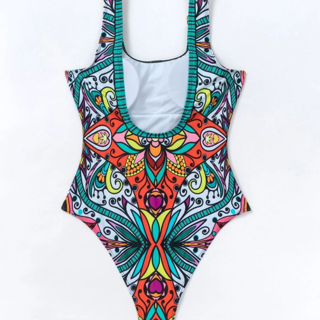 Davina - Luxe Patterned Swimsuit