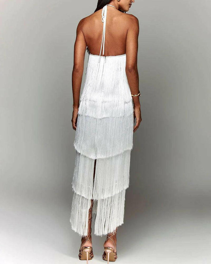 Sandra - Dress with Tassels