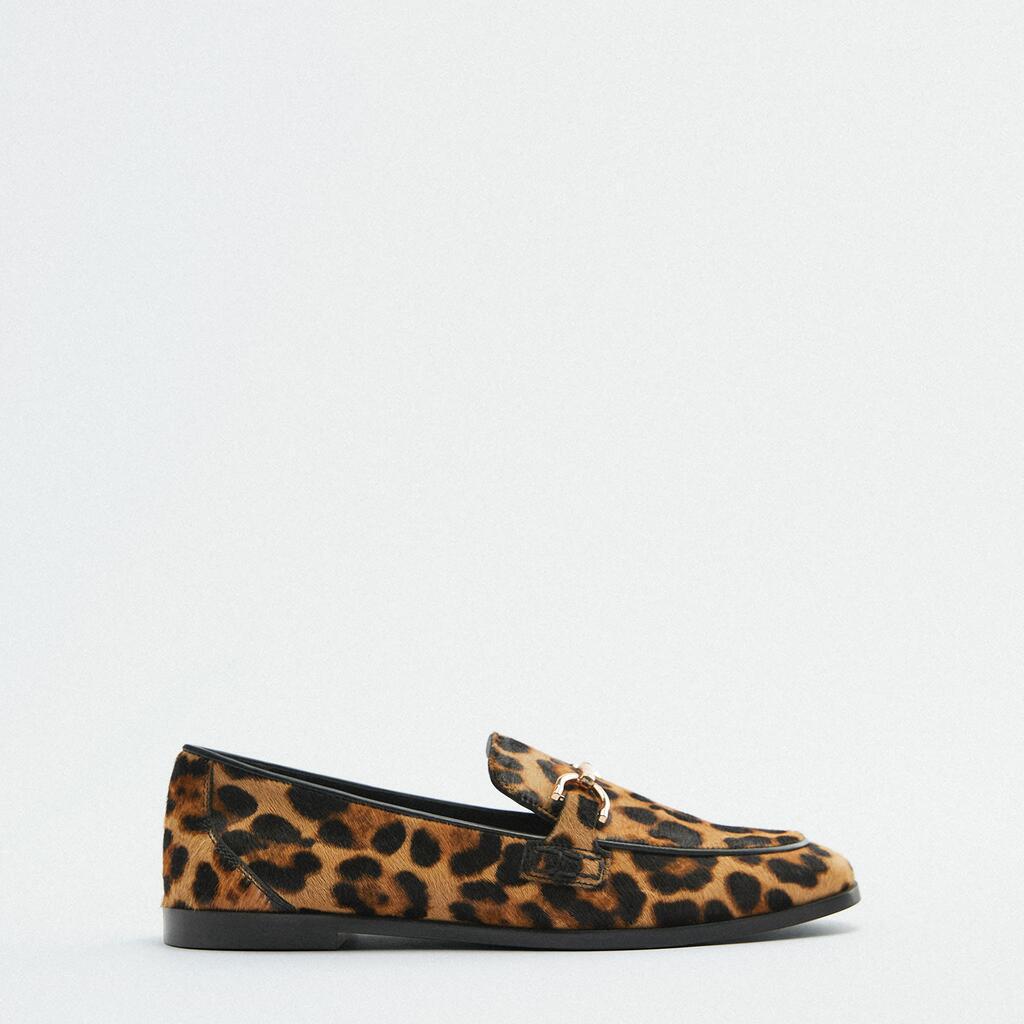 Adrianna - Bold Leopard Loafer