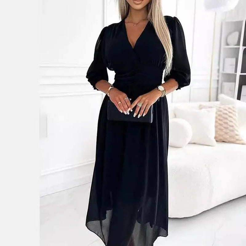 Sydney Luxe | Amara Chiffon Wrap Dress