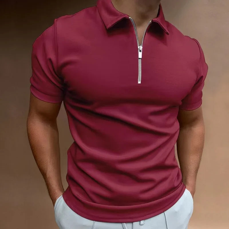 Laluna® | Classic Polo Shirt with Zip