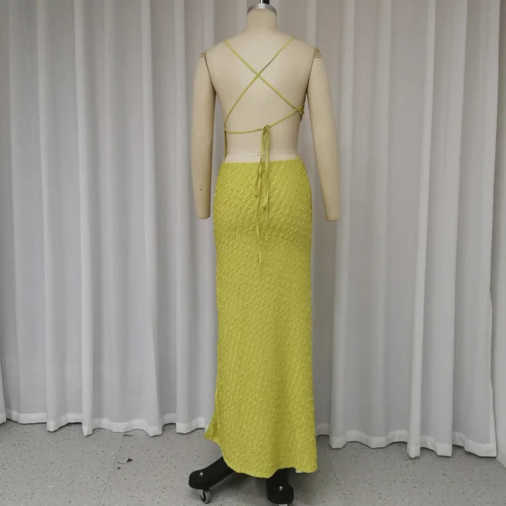 Sydney Luxe Boutique | Isla Pleated One-Shoulder Maxi Dress
