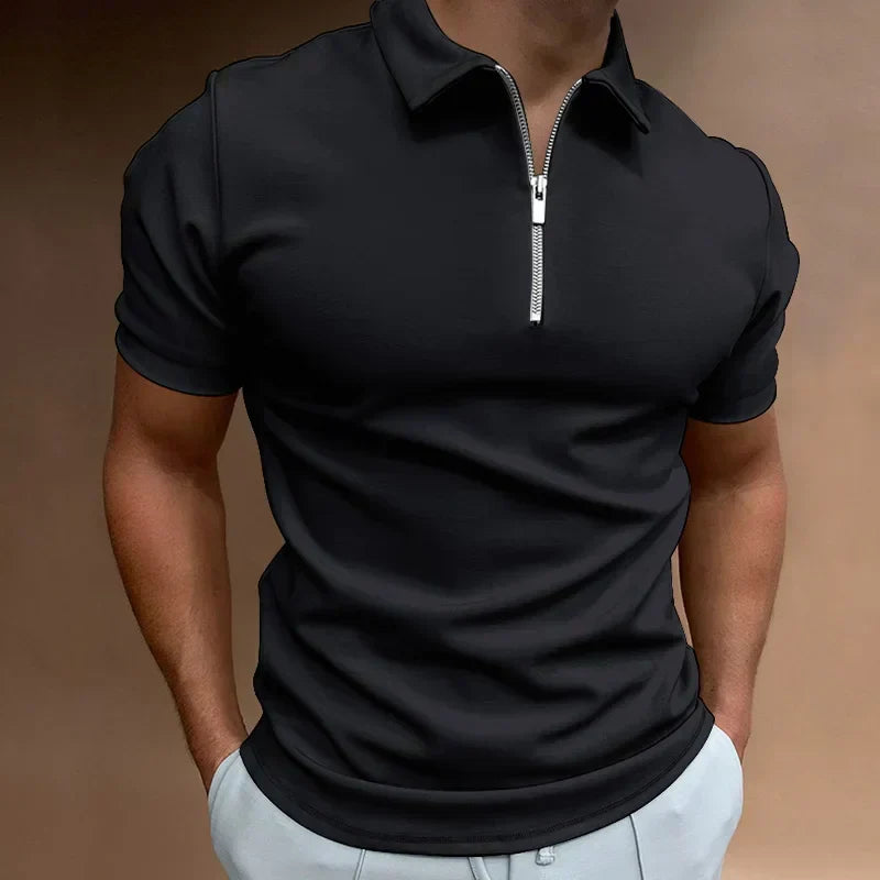 Laluna® | Classic Polo Shirt with Zip