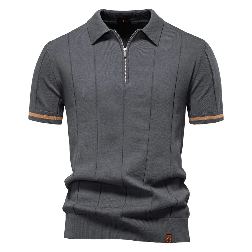 Laluna® | Summer Polo with Zipper
