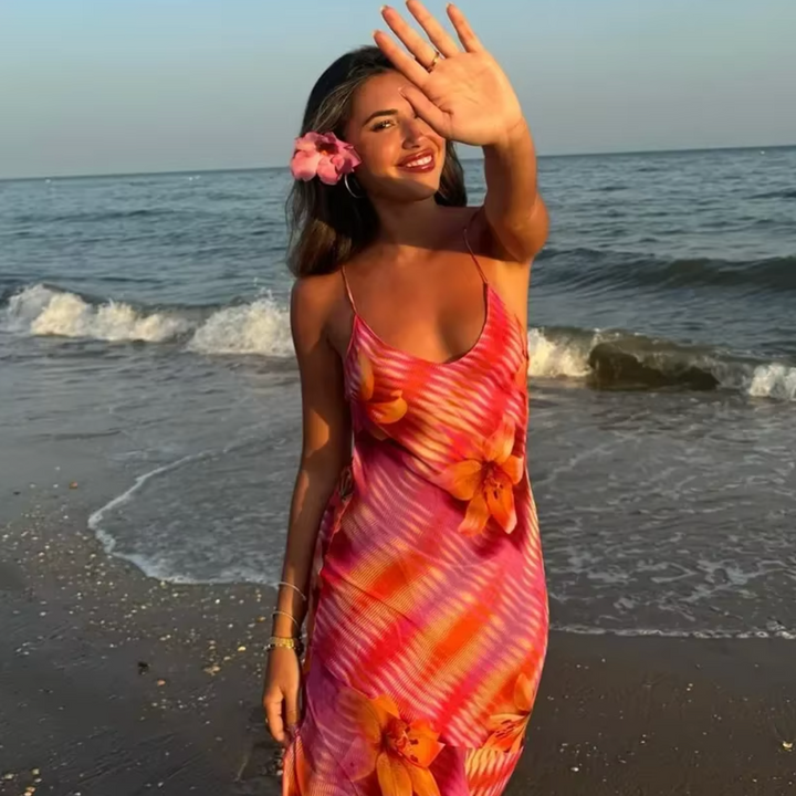 Maud | Vibrant Tropical Dress