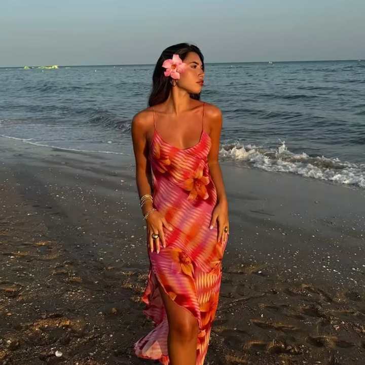 Maud | Vibrant Tropical Dress