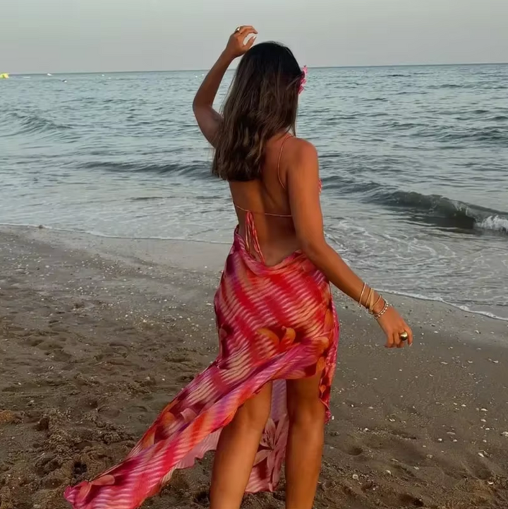 Maud | Vibrant Tropical Dress