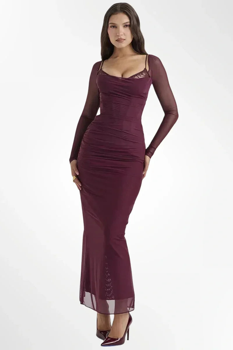 Missi - Long Dress with Glamour