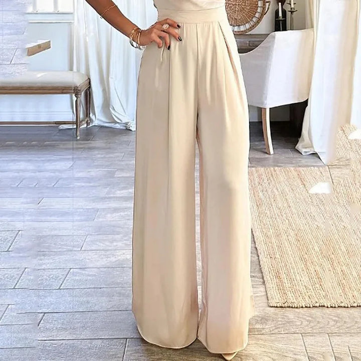 Sydney Luxe Boutique | Amelie Draped V-Neck Jumpsuit