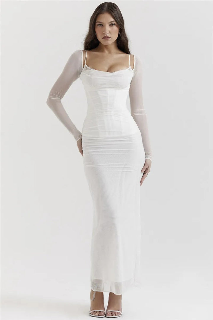 Missi - Long Dress with Glamour