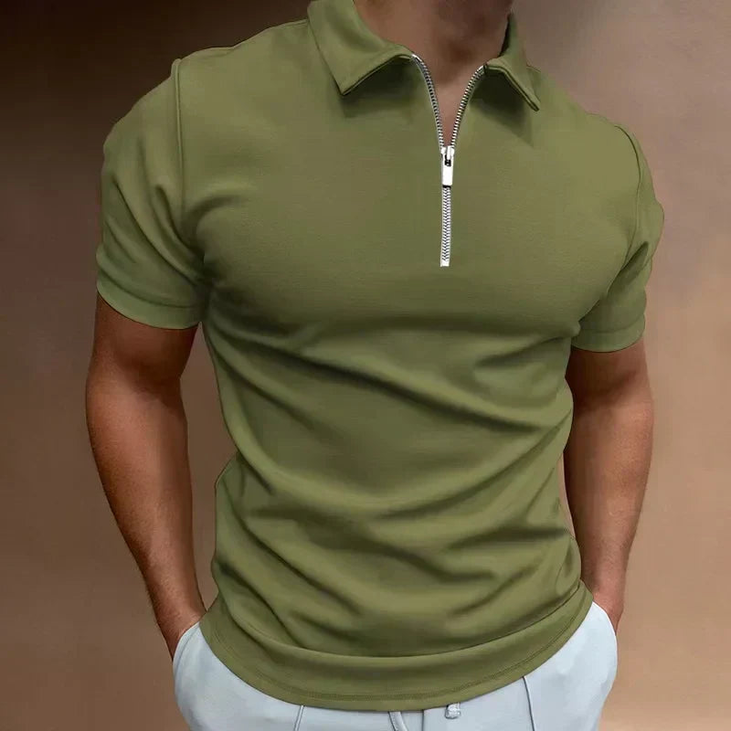 Laluna® | Classic Polo Shirt with Zip
