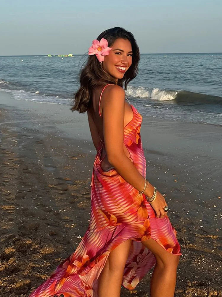 Maud | Vibrant Tropical Dress