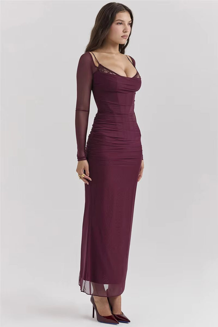 Missi - Long Dress with Glamour