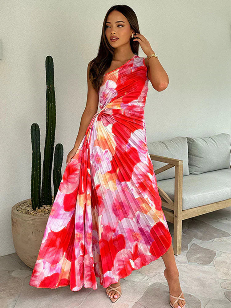 Katie | Summer Pleated Dress