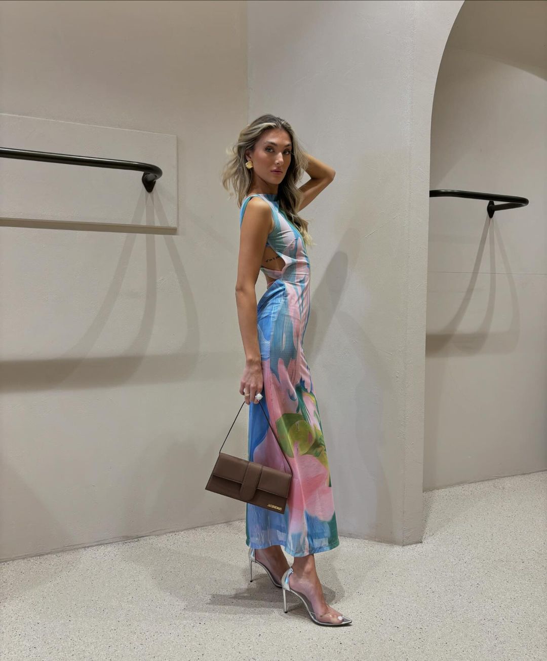 Fallon | Tropical Fitted Dress
