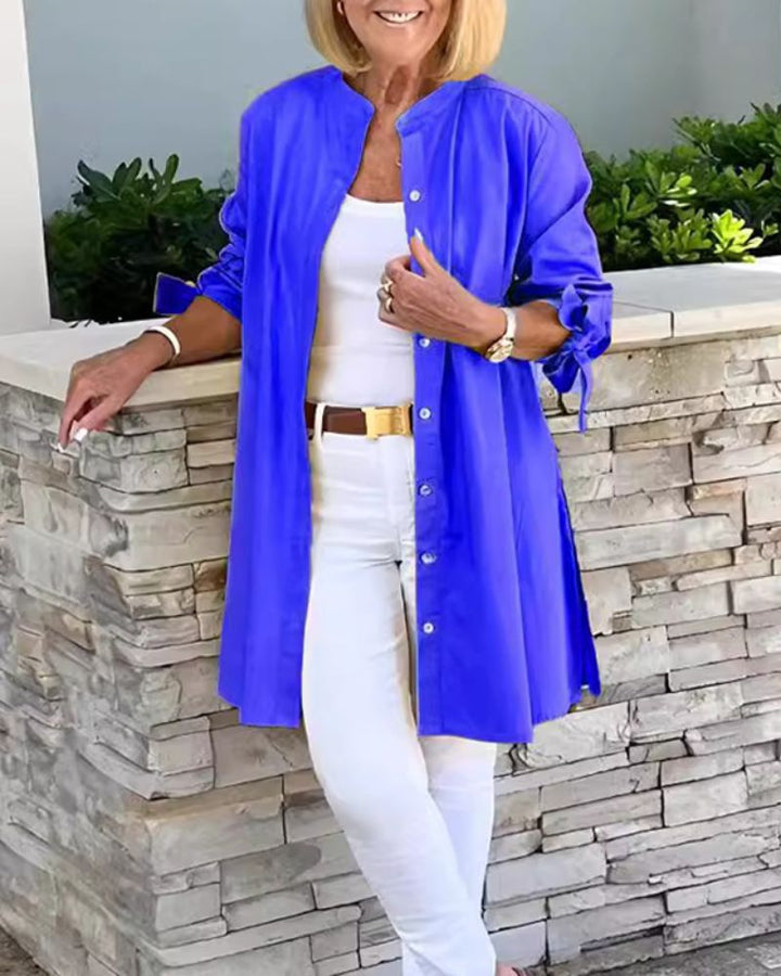 CHERISH - COTTON AND LINEN SHIRT