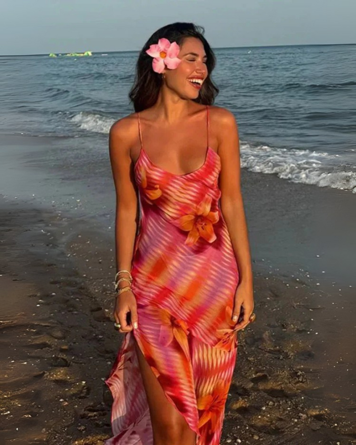 Maud | Vibrant Tropical Dress