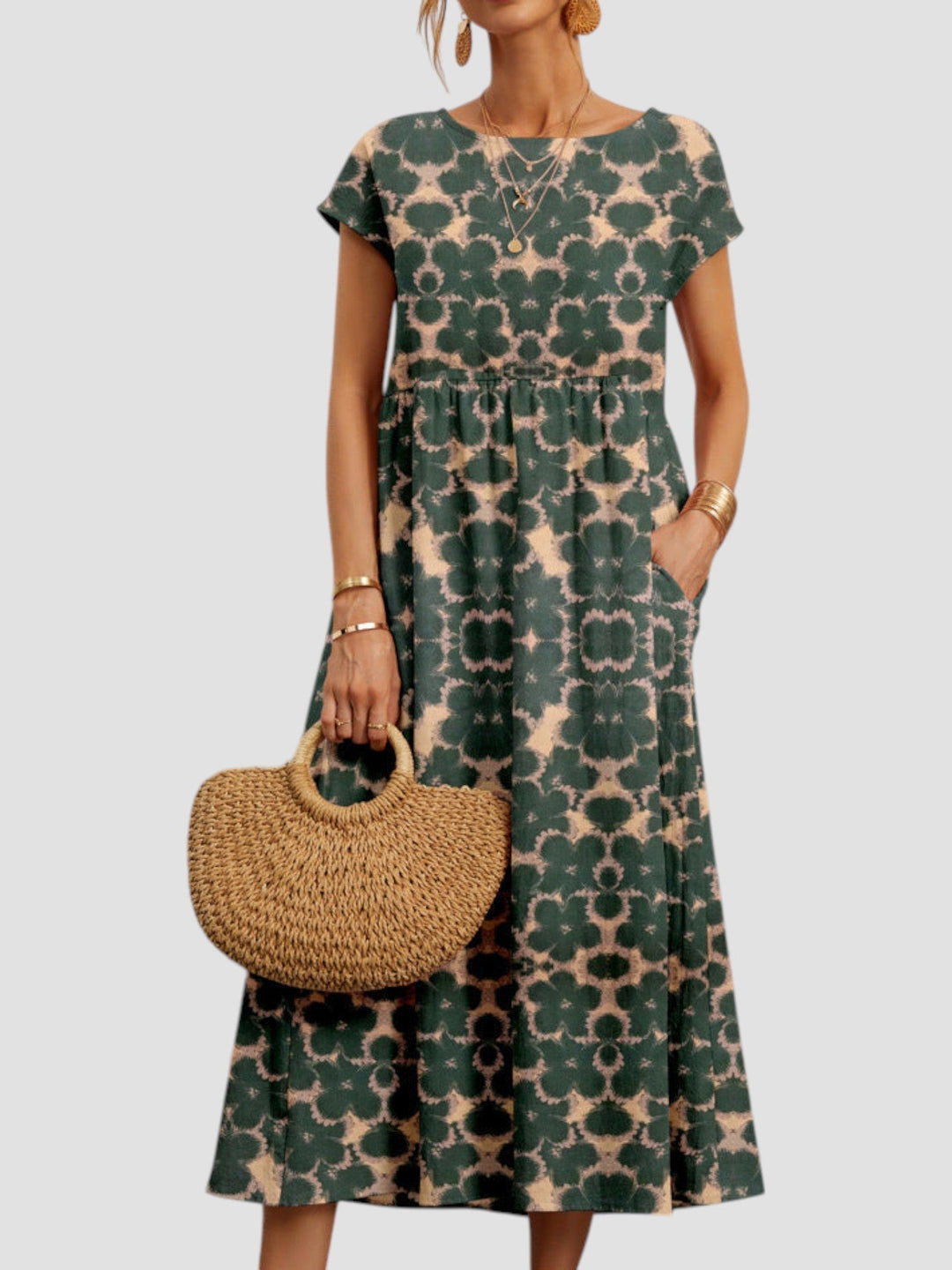 DALIA™|LIGHT FLORAL DRESS