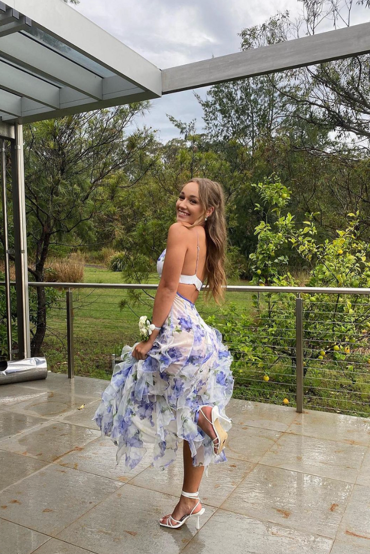 Sydney Luxe Boutique | Aurelia Ruffle Maxi Dress