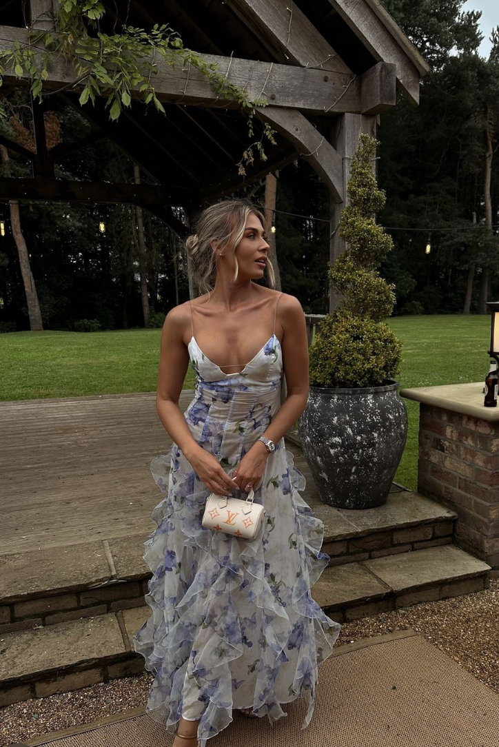 Sydney Luxe Boutique | Aurelia Ruffle Maxi Dress