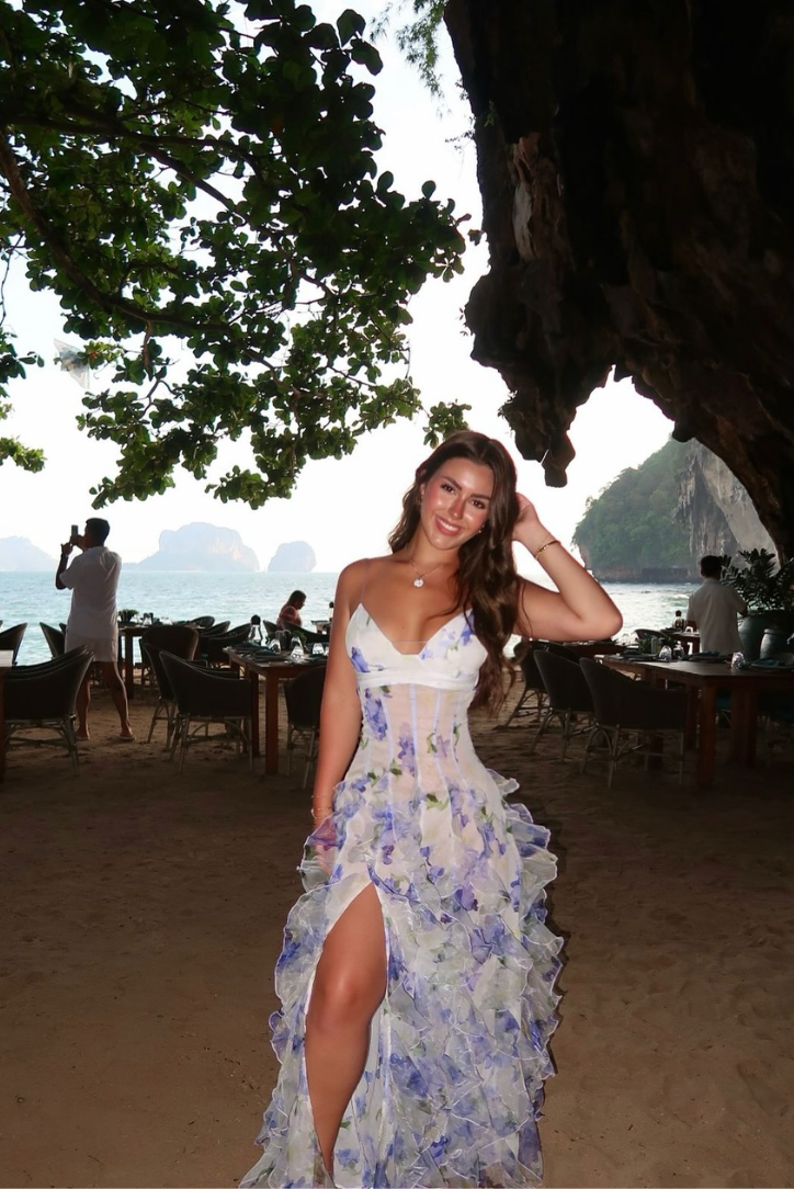 Sydney Luxe Boutique | Aurelia Ruffle Maxi Dress