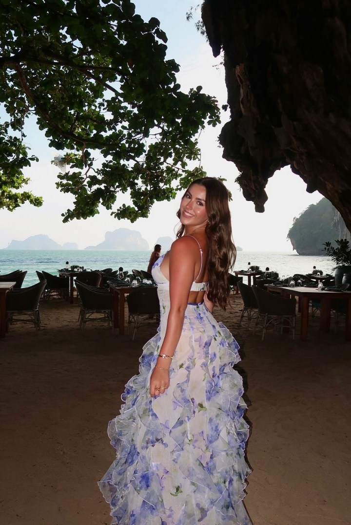 Sydney Luxe Boutique | Aurelia Ruffle Maxi Dress
