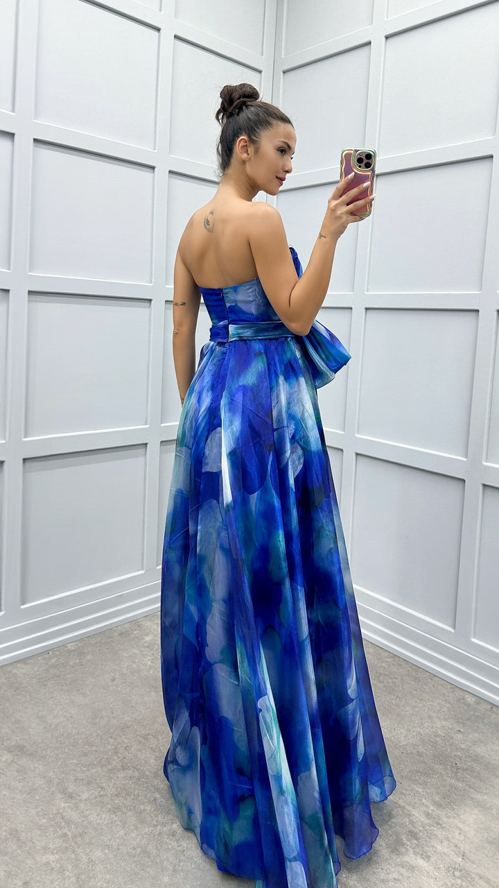 Sydney Luxe Boutique | Elara Strapless Flow Maxi Dress