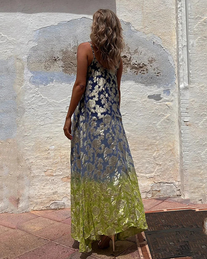 EREDES - Printed Bohemian Dress