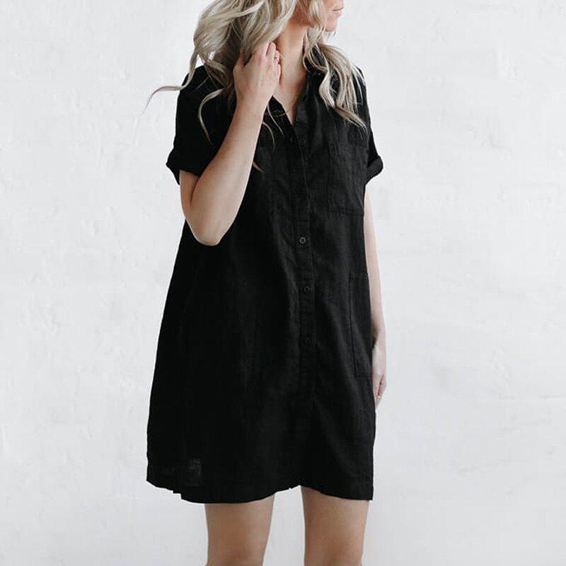 Jomarie - Relaxed Shirt Dress