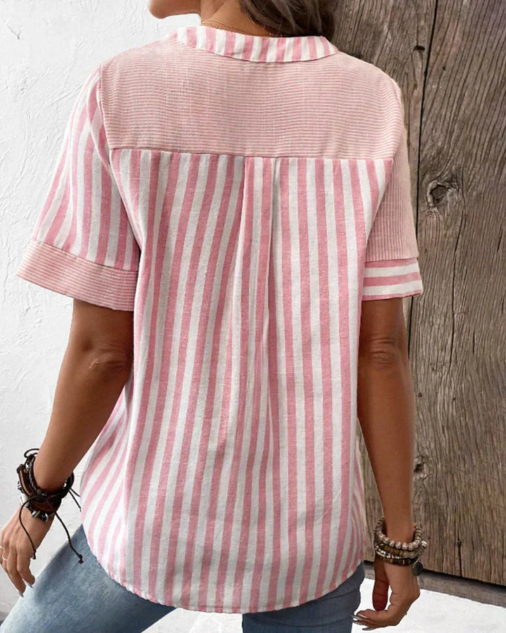 Maveline - Classic Striped Top