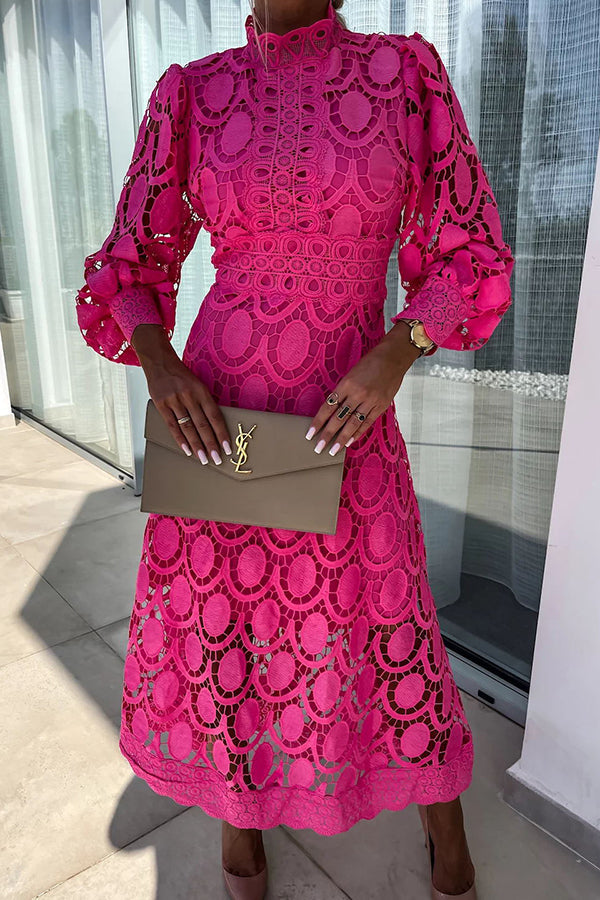 Liza - Enchanting Lace Evening Dress