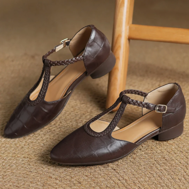 Elena - Leather Orthopedic Shoes | Premium Edition