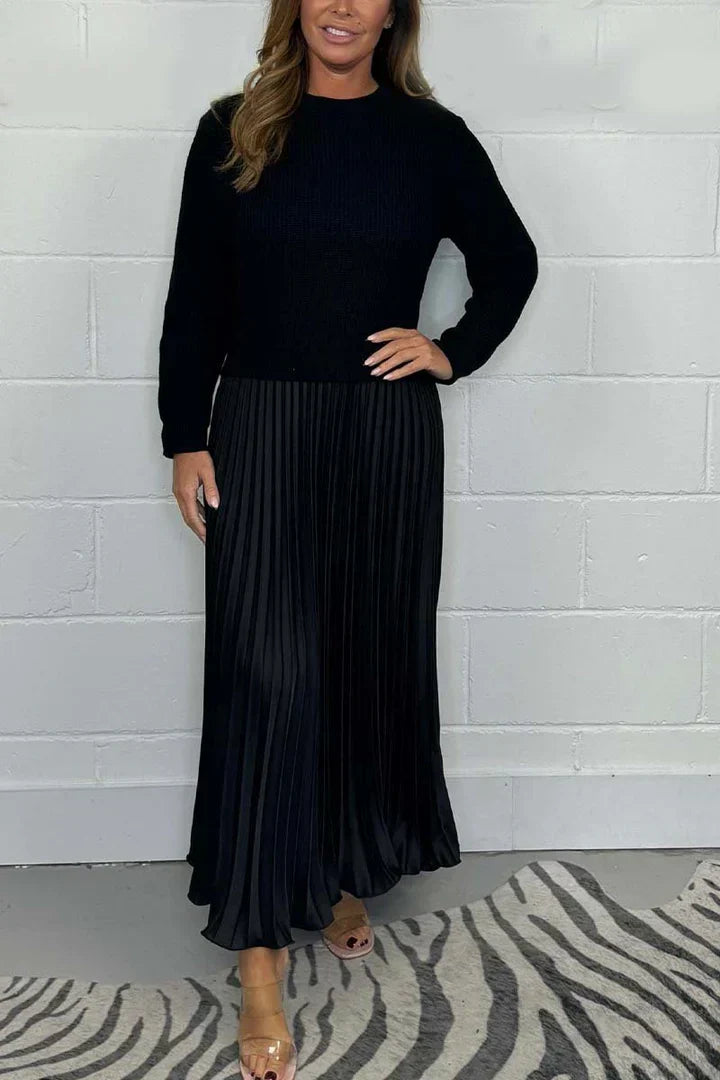Catania - Jersey Jumpsuit and Pleated Skirt