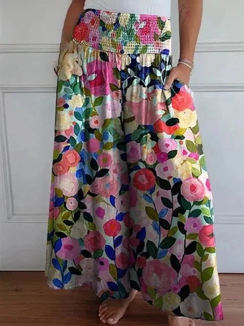 Mira pants with elastic waist