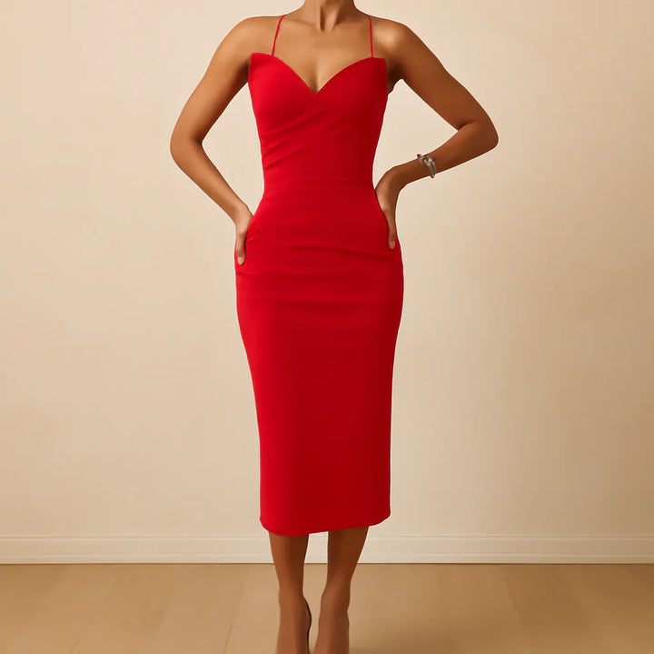 Sydney Luxe | Francesca Pleated Bodycon Dress