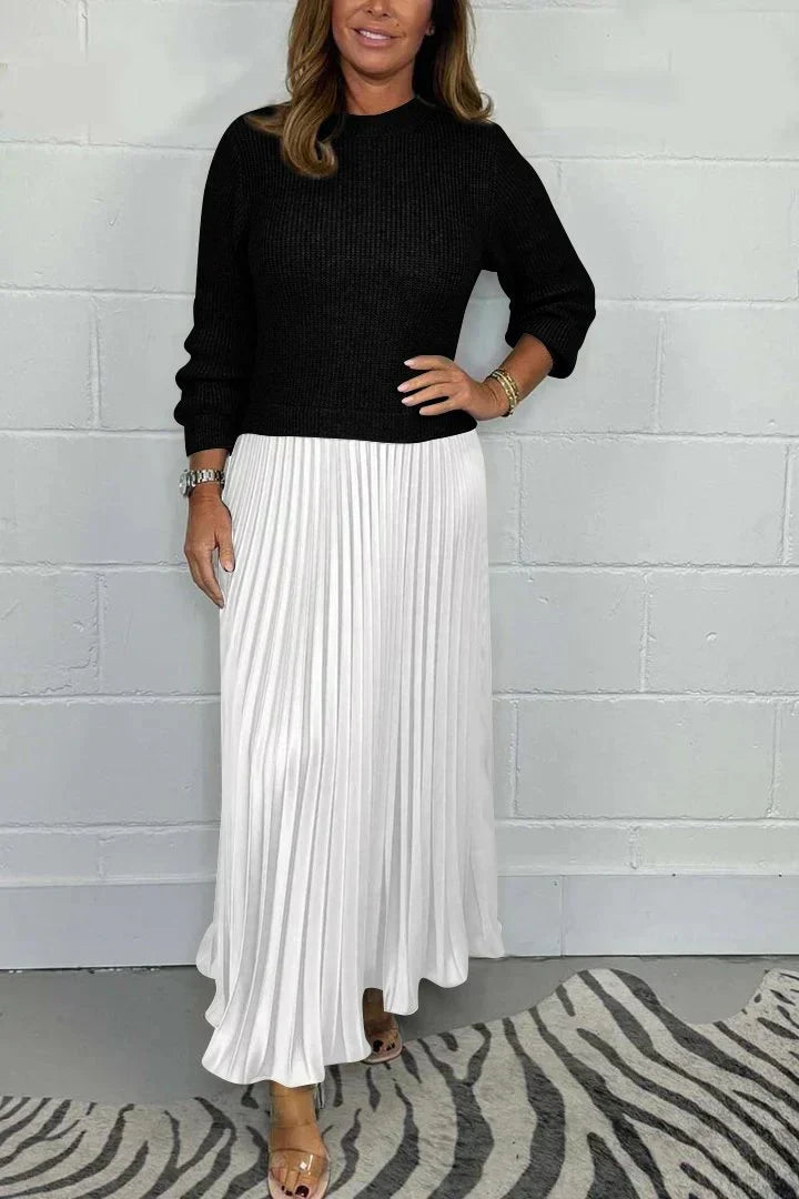 Catania - Jersey Jumpsuit and Pleated Skirt