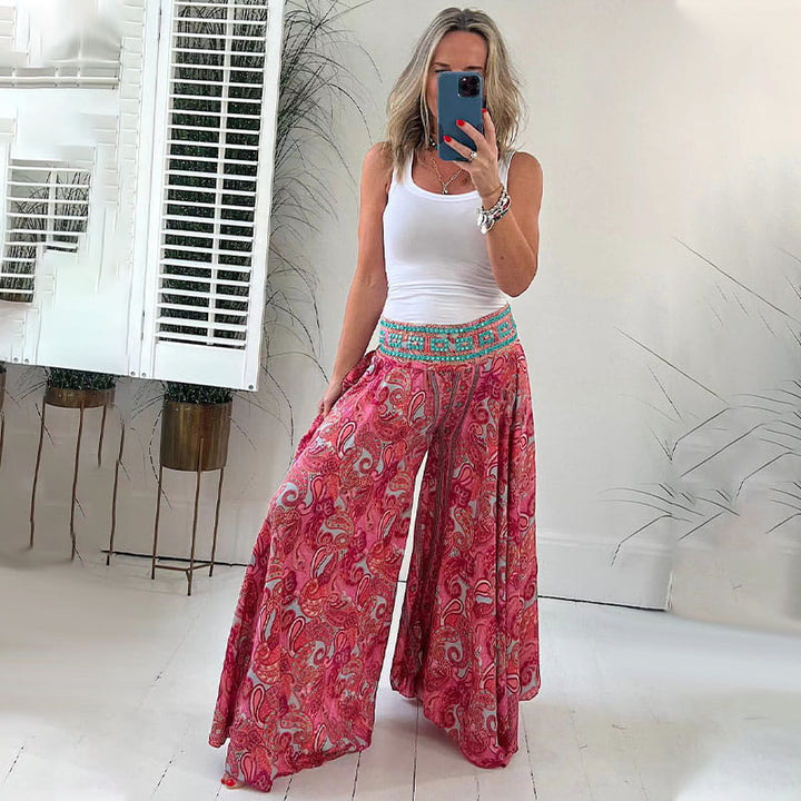 Kelly - Colourful Palazzo Pants