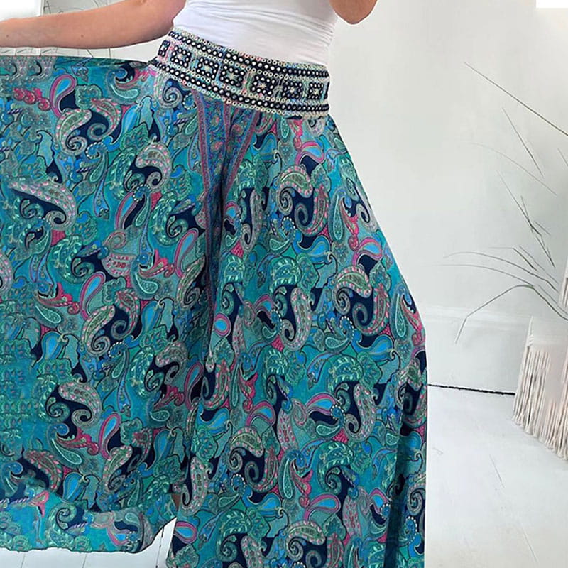 Kelly - Colourful Palazzo Pants
