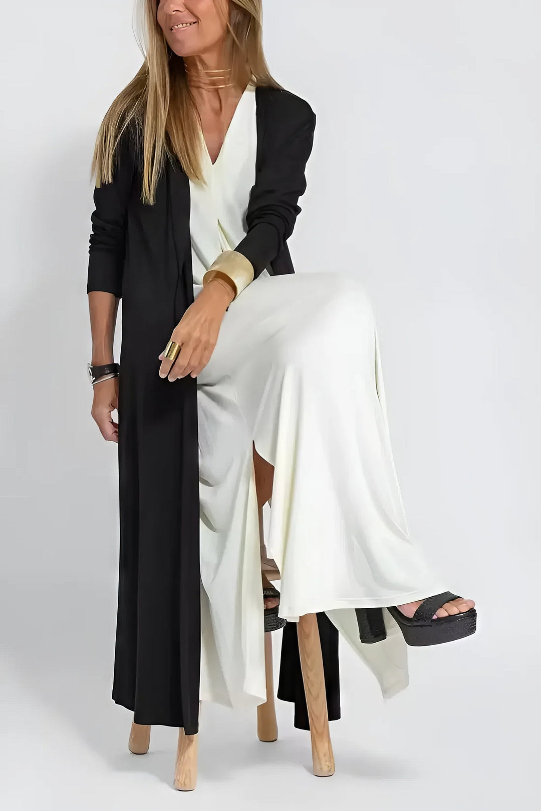 ELISA™|DRESS + FREE CARDIGAN